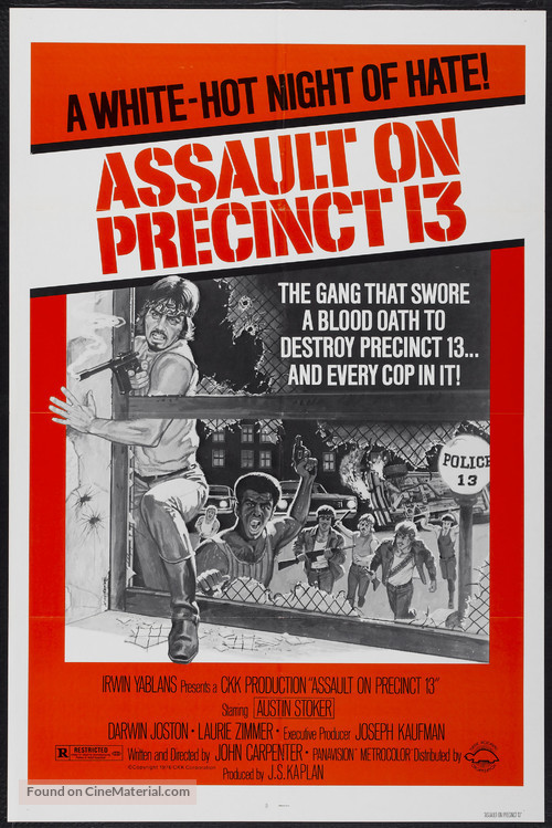 Assault on Precinct 13 - Movie Poster