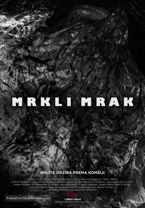 Mrkli Mrak - Serbian Movie Poster