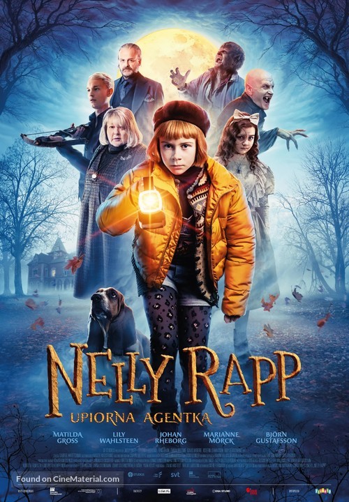 Nelly Rapp - Monsteragent - Polish Movie Poster