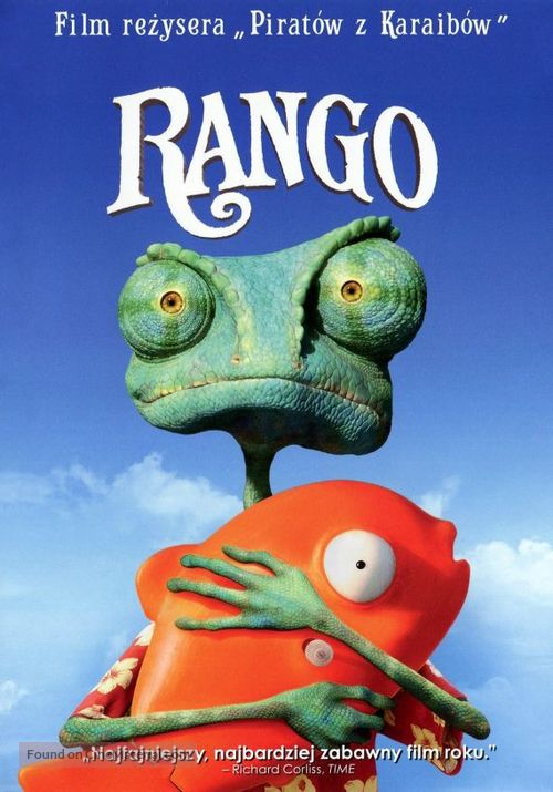 Rango - Polish DVD movie cover