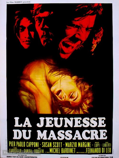 I ragazzi del massacro - French Movie Poster