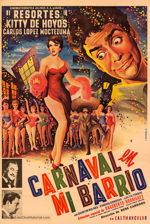Carnaval en mi barrio - Mexican Movie Poster