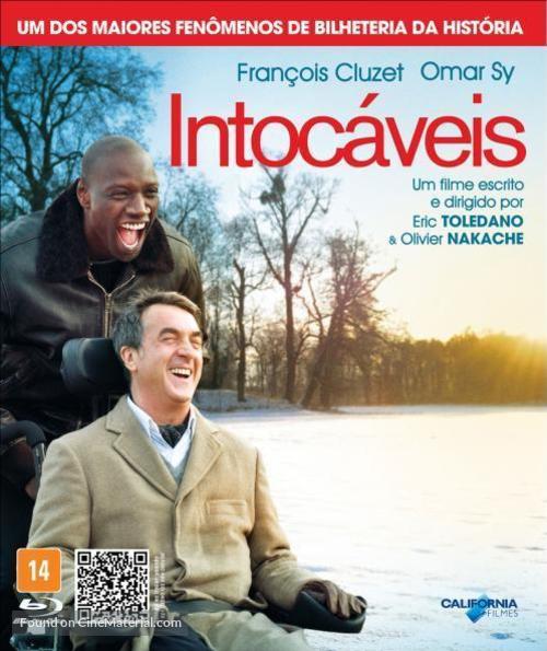 Intouchables - Brazilian Blu-Ray movie cover