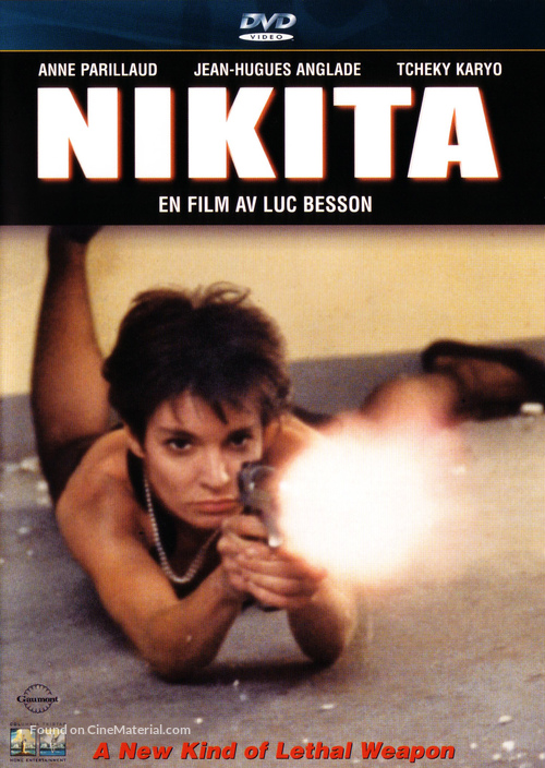 Nikita - Swedish DVD movie cover