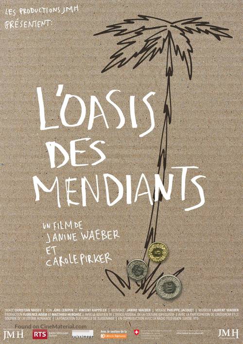 Oasis des Mendiants - Swiss Movie Poster