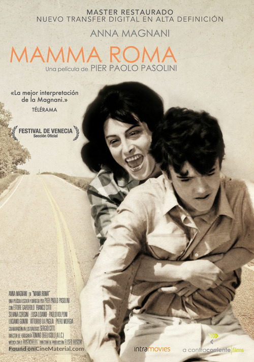 Mamma Roma - Spanish Movie Cover