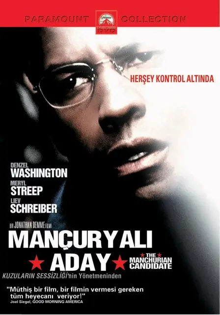 The Manchurian Candidate - Turkish DVD movie cover