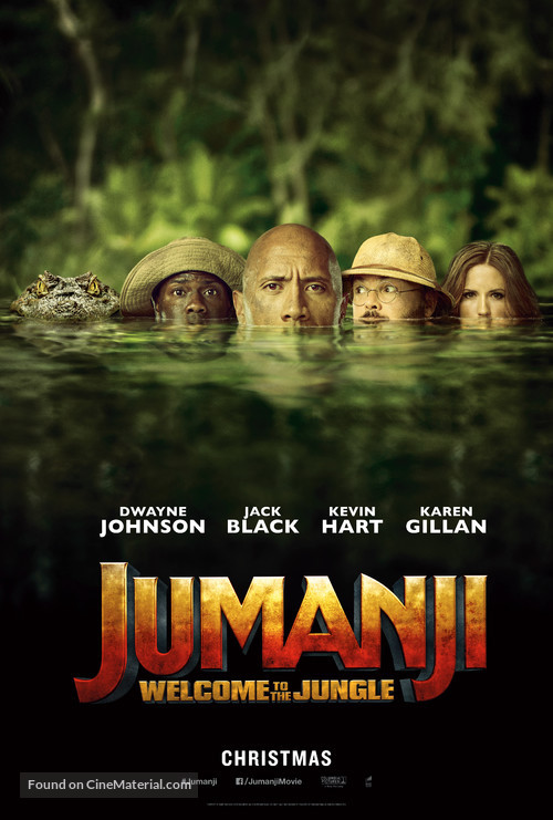 Jumanji: Welcome to the Jungle - Teaser movie poster