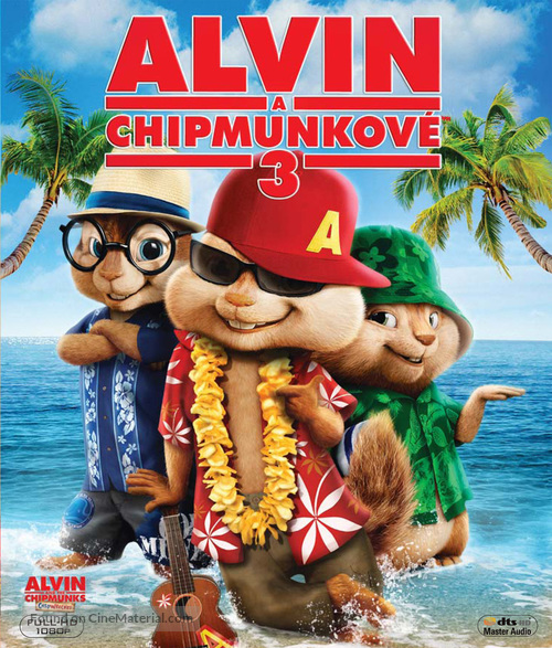 Alvin and the Chipmunks: Chipwrecked - Czech Blu-Ray movie cover