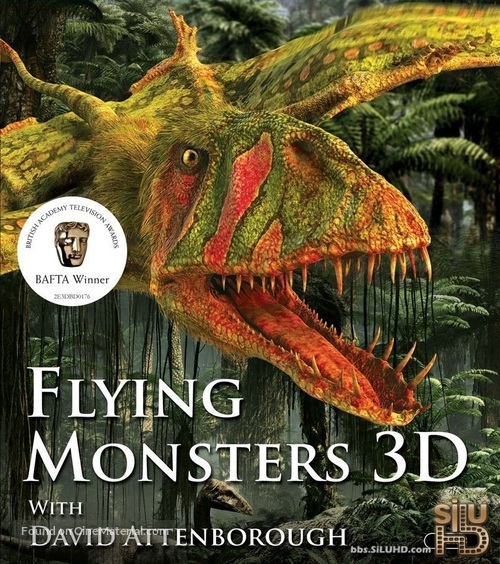 Flying Monsters 3D with David Attenborough - Blu-Ray movie cover