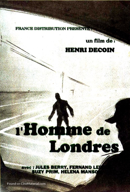 L&#039;homme de Londres - French Re-release movie poster