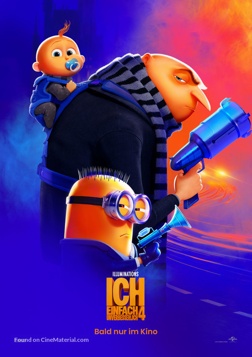 Despicable Me 4 - German Movie Poster