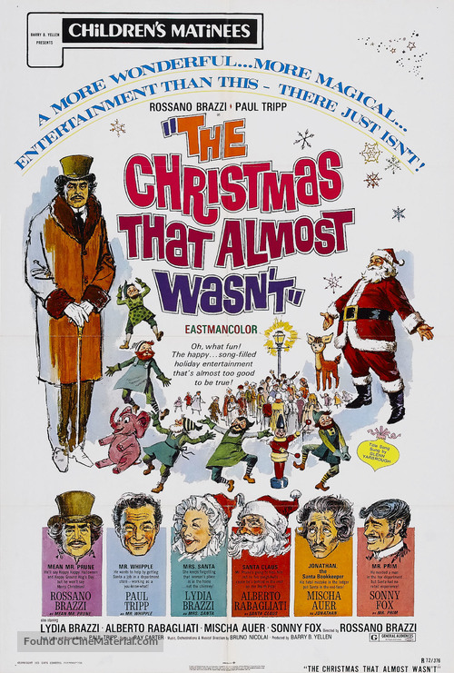 Il Natale che quasi non fu - Movie Poster