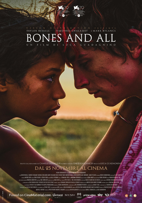 Bones and All - Italian Movie Poster