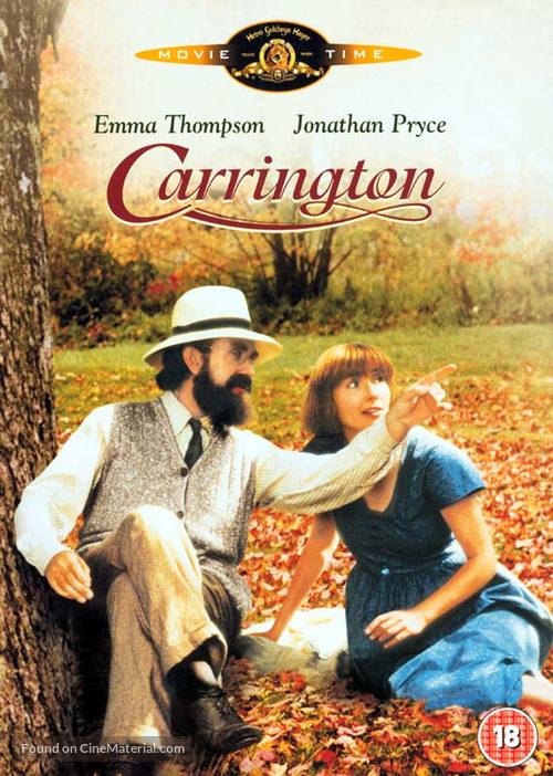 Carrington - British DVD movie cover