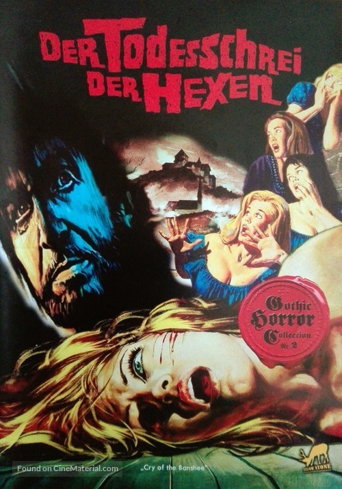 Cry of the Banshee - German DVD movie cover