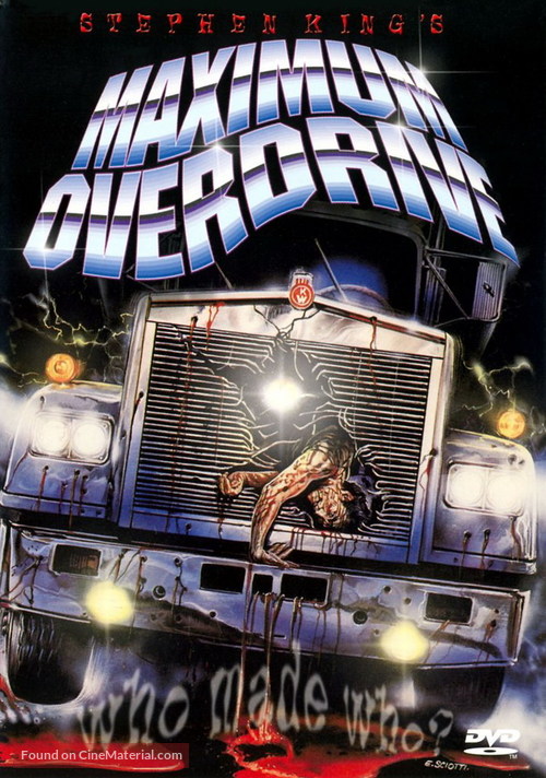 Maximum Overdrive - DVD movie cover