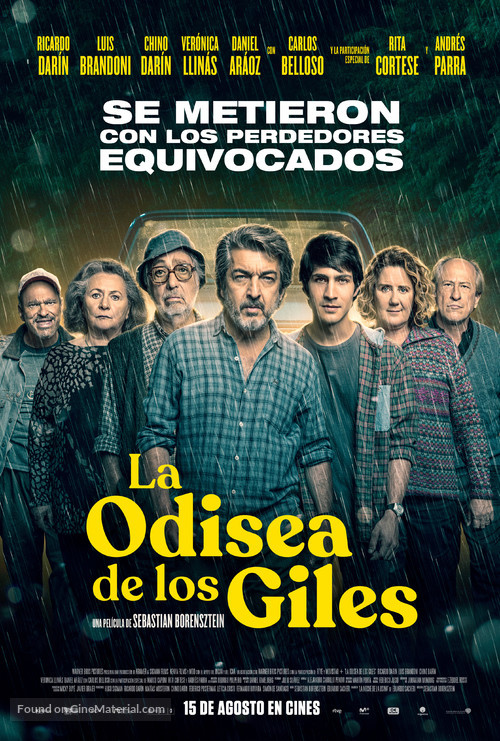 La odisea de los giles - Argentinian Movie Poster