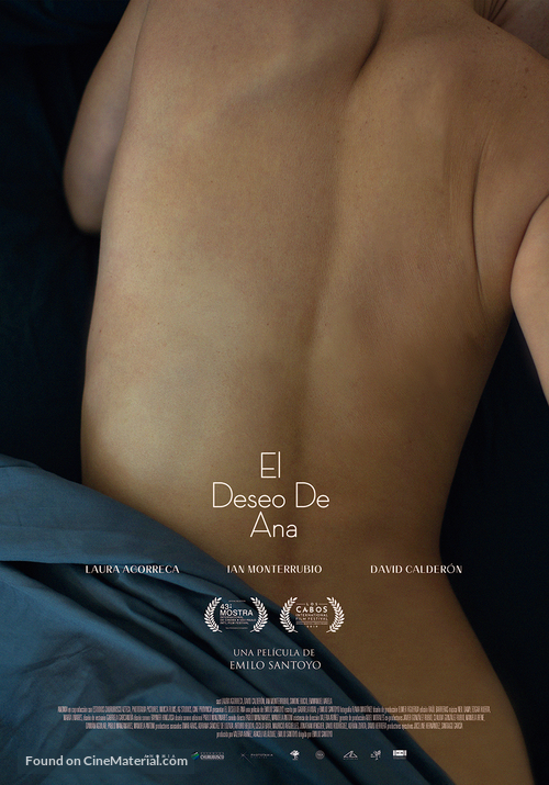 El deseo de Ana - Mexican Movie Poster