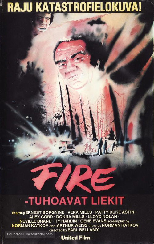 Fire! - Finnish VHS movie cover
