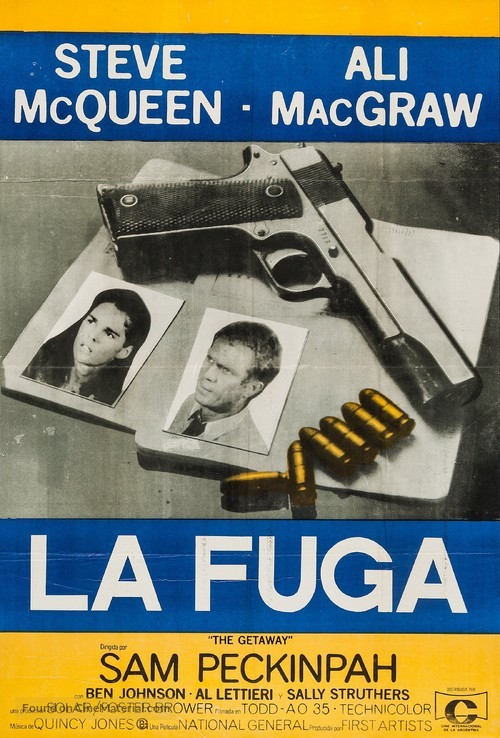 The Getaway - Argentinian Movie Poster