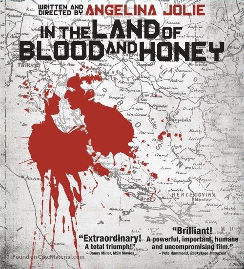 In the Land of Blood and Honey - Blu-Ray movie cover