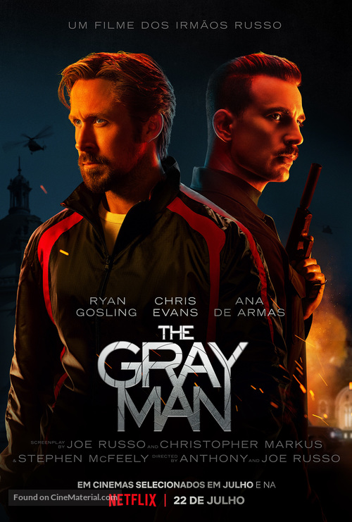 The Gray Man - Portuguese Movie Poster
