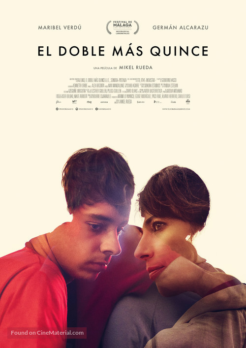 El doble m&aacute;s quince - Spanish Movie Poster