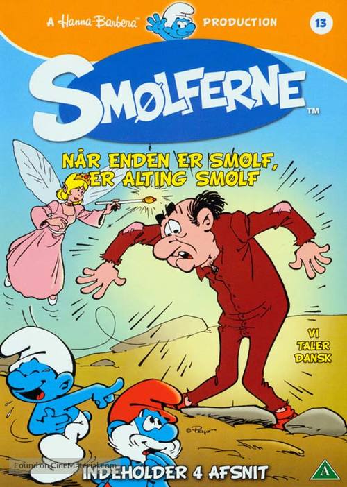 &quot;Smurfs&quot; - Danish DVD movie cover