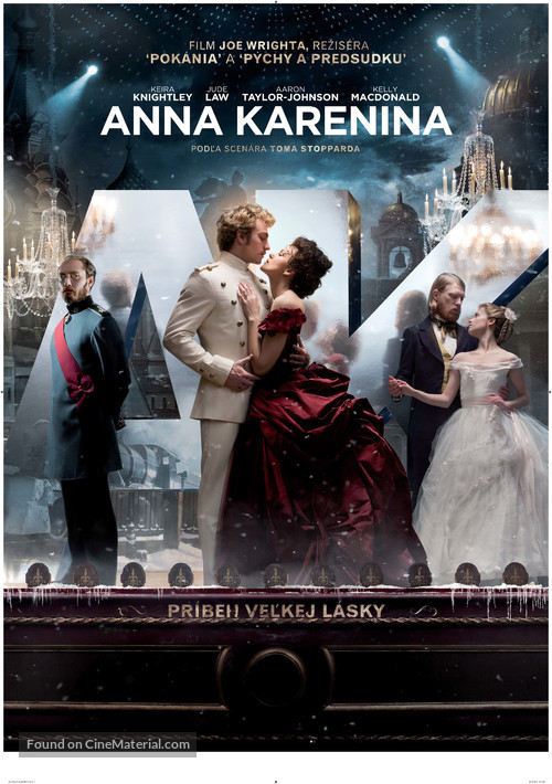 Anna Karenina - Slovak Movie Poster