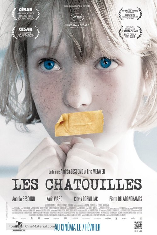 Les chatouilles - Canadian Movie Poster