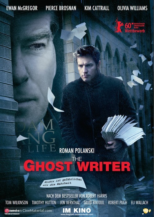 The Ghost Writer - Swiss Movie Poster