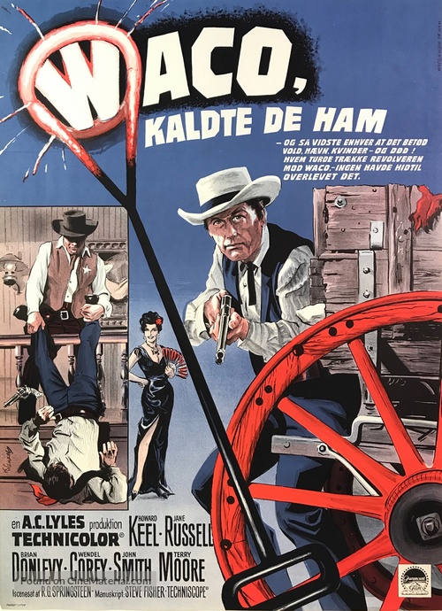 Waco - Danish Movie Poster