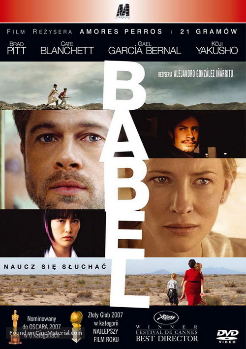 Babel - Polish DVD movie cover