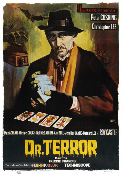 Dr. Terror&#039;s House of Horrors - Spanish Movie Poster