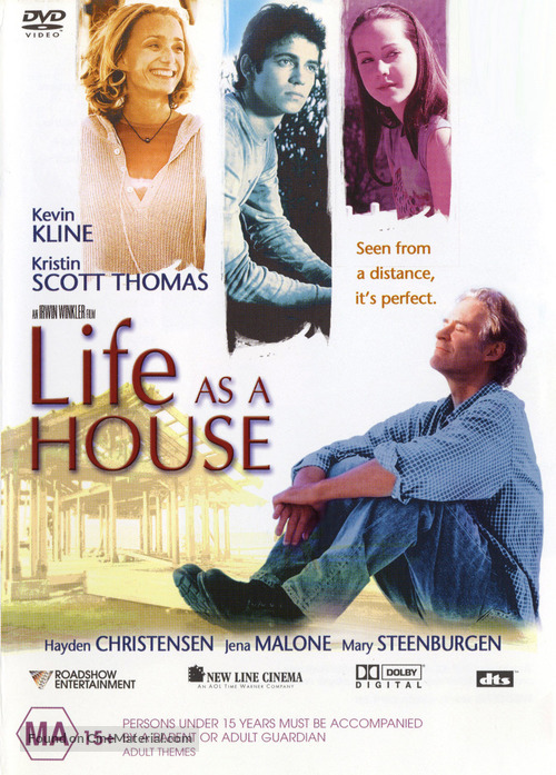 Life as a House - Australian DVD movie cover