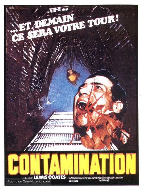 Contamination - French Movie Poster