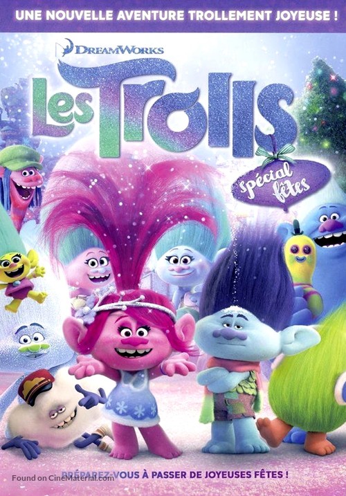 Trolls Holiday - French Blu-Ray movie cover