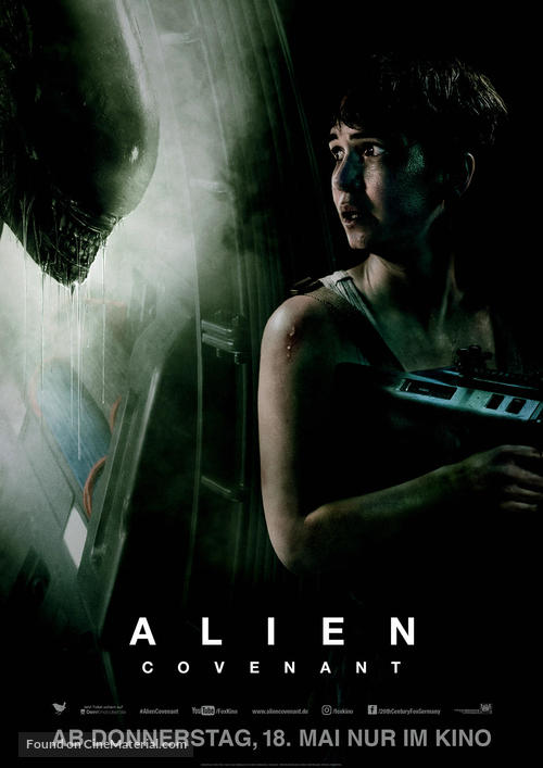 Alien: Covenant - German Movie Poster