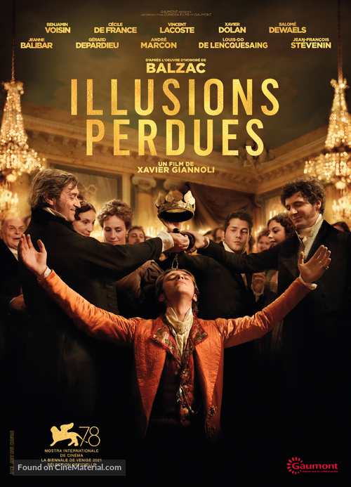 Illusions perdues - French DVD movie cover