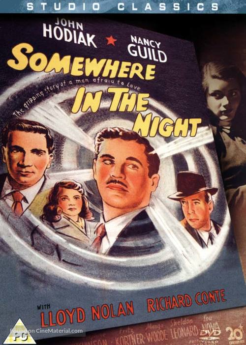 Somewhere in the Night - British DVD movie cover