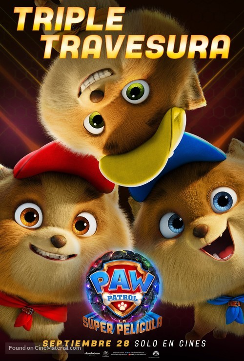 PAW Patrol: The Mighty Movie - Mexican Movie Poster