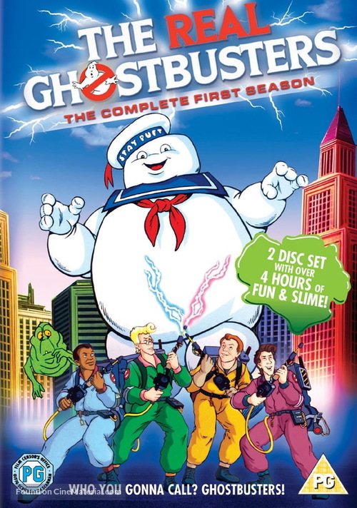 &quot;The Real Ghost Busters&quot; - British DVD movie cover