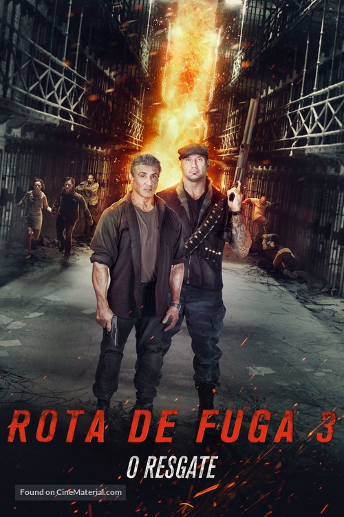 Escape Plan: The Extractors - Brazilian Movie Cover