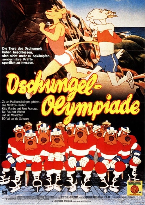 Animalympics - German Movie Poster