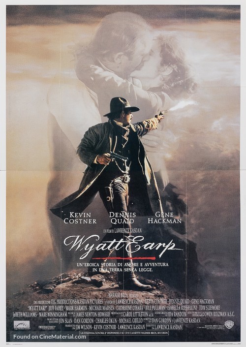 Wyatt Earp - Italian Movie Poster