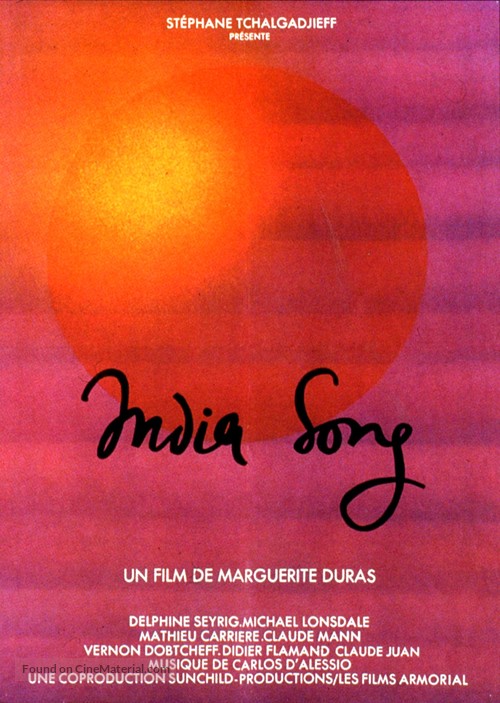 India Song - French Movie Poster