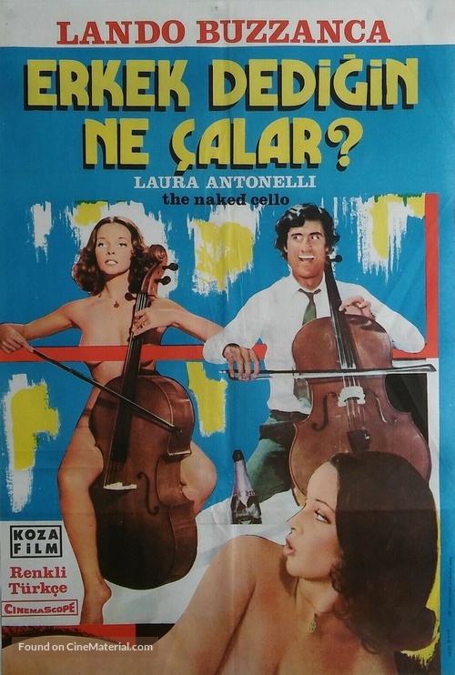 Il merlo maschio - Turkish Movie Poster