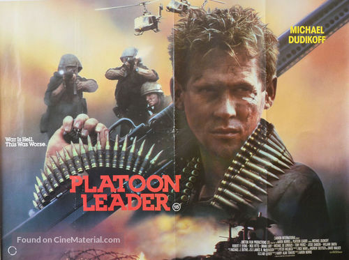 Platoon Leader - British Movie Poster