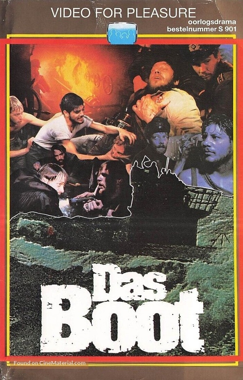 Das Boot - Dutch VHS movie cover